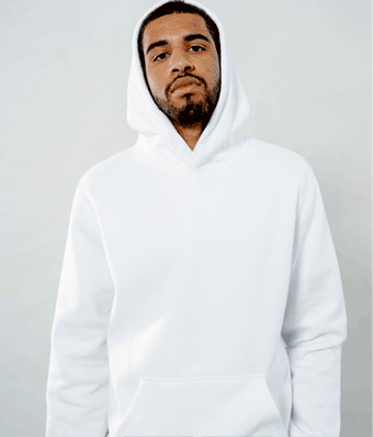 UNISEX OVERSIZE BACK HOODIE