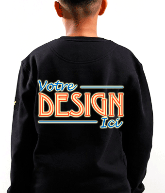 SWEATSHIRT UNISEX JUNIOR DOS