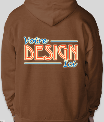 UNISEX OVERSIZE BACK HOODIE